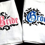 Mr and Mrs Beach Towel, Bride Beach Towel, Monogram Beach Towel, Personalized His & Hers Beach Towel, Wedding Shower Gifts, Custom Towels