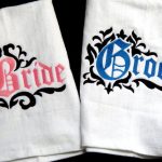 Mr and Mrs Beach Towel, Bride Beach Towel, Monogram Beach Towel, Personalized His & Hers Beach Towel, Wedding Shower Gifts, Custom Towels