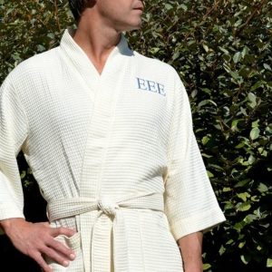 Mens Cotton Waffle Robes