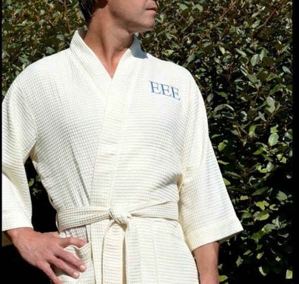 Mens Cotton Waffle Robes