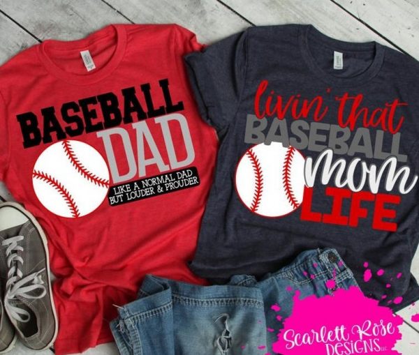 Baseball parents shirts