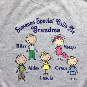 Personalized sweatshirt