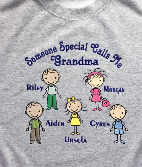 Personalized sweatshirt