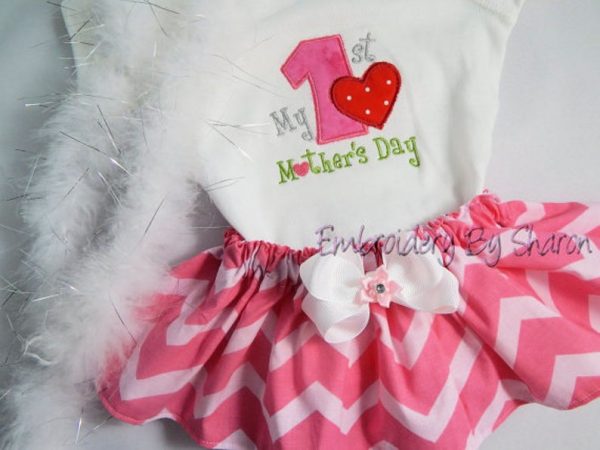 First Mother's Day Baby Girl Outfit