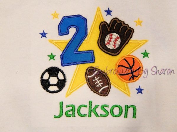 Birthday Sports shirt