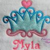 Princess Bath Towel Personalized for KIDS