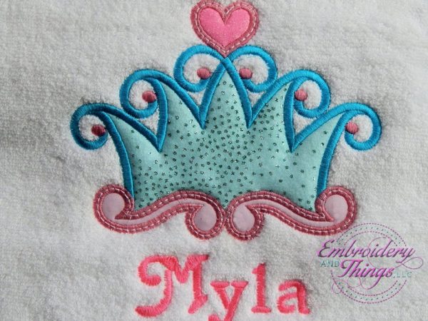 Princess Bath Towel Personalized for KIDS