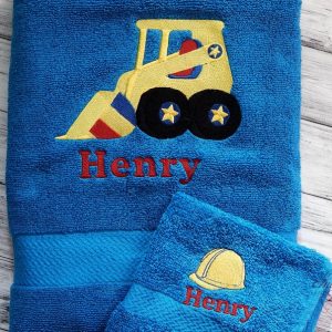 Personalized bath towel