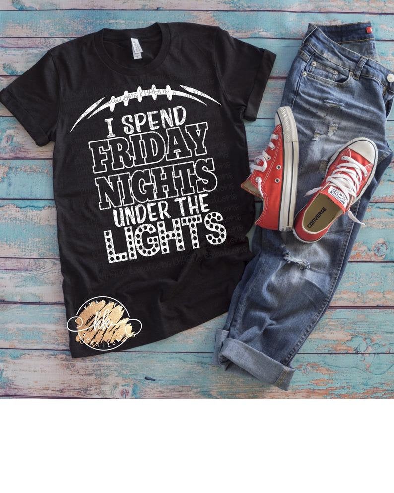Friday Night Lights Tees to Wear Personalized Embroidery & DTG Gifts