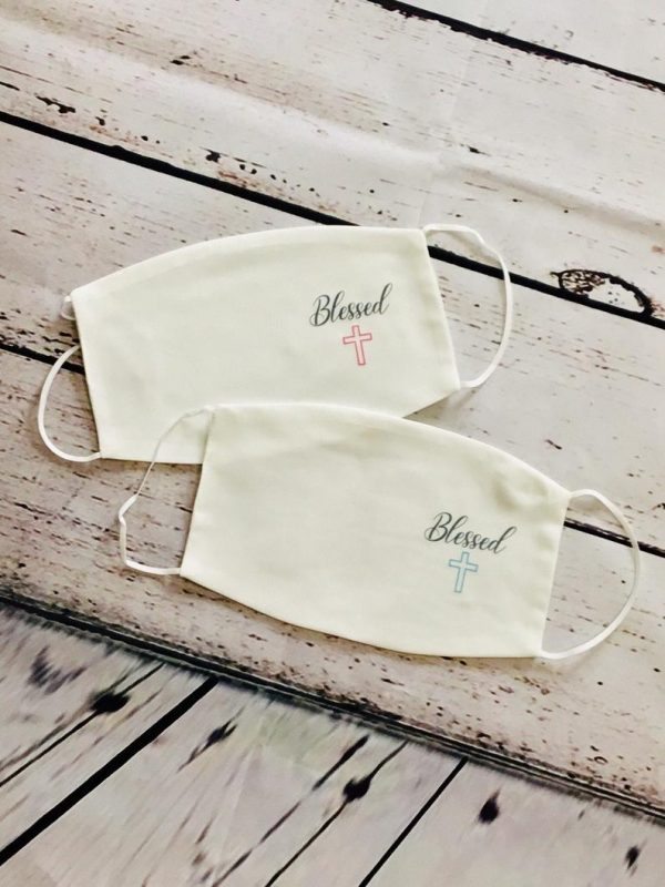 Church masks, Blessed, Masks for Mass, Masks for Church