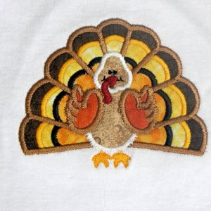 Personalized Fall Turkey