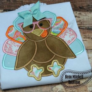 Thanksgiving Turkey Shirt for Girls