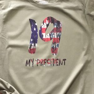 Trump 19 and other flag shirts