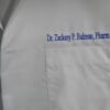 Lab Coats, Embroidered Personalized lab coats with Name, title, buisness   Up to 3 lines.  Logos can be done with upcharge