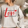 Valentine’s Day tees for Ladies, Love sweatshirts or tees, can be worn for valentines, but all year long too, Valentine’s Raglan’s or tees