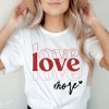 Valentine’s Day tees for Ladies, Love sweatshirts or tees, can be worn for valentines, but all year long too, Valentine’s Raglan’s or tees