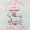 Baby girl Baptism Blanket, Personalized Baby Birth Blanket- and great for Baptism Blanket also/ Christening too Baby girl Baptism Blanket, Personalized Baby Birth Blanket- and great for Baptism Blanket also/ Christening too