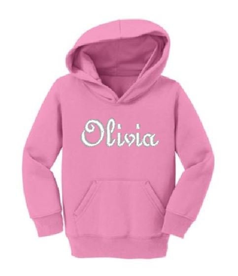 Kids Monogrammed or Personalized sweatshirts, or Hoodies,  Kids personalized gifts, customized sweatshirts for kids