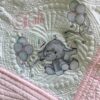Heirloom baby quilt for girls or boys, makes a treasured gift, Rocking Horse Baby blanket monogrammed or personalized for boys or girls Heirloom baby quilt for girls or boys, makes a treasured gift, Rocking Horse Baby blanket monogrammed or personalized for boys or girls